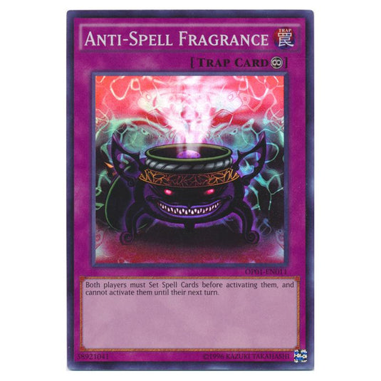 Yu-Gi-Oh! - OTS Tournament Pack 1 - Anti-Spell Fragrance (Super Rare) OP01-EN011