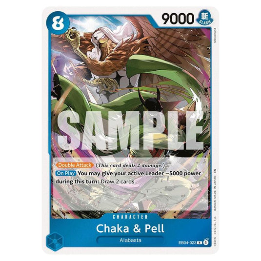 One Piece - OP14 - The Azure Sea's Seven - Chaka & Pell - EB04-023