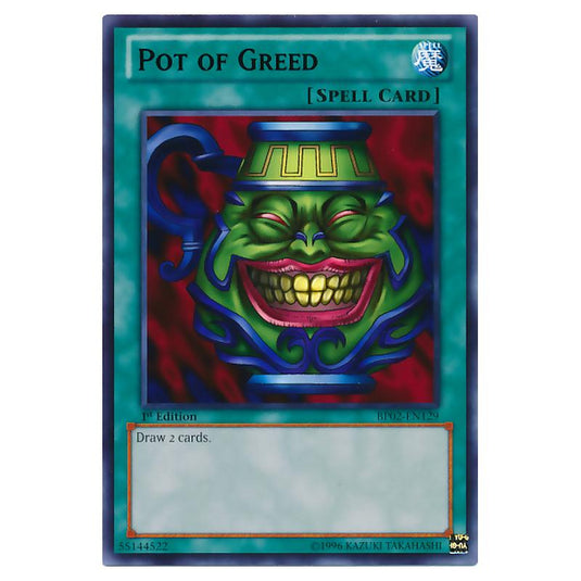 Yu-Gi-Oh! - Battle Pack 2 - War of the Giants - Pot of Greed (Rare) BP02-EN129