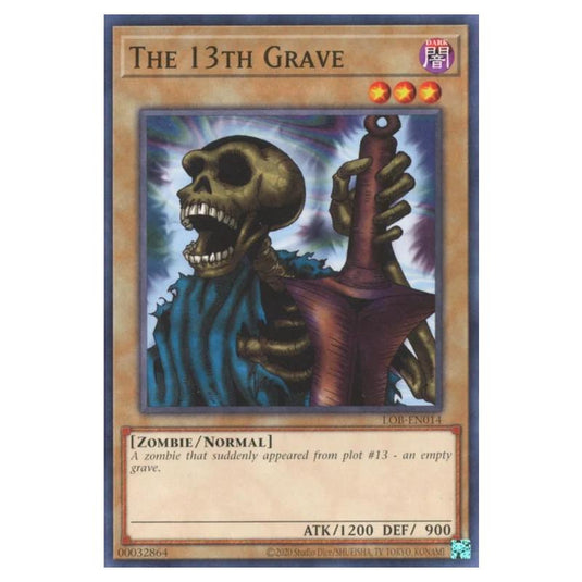 Yu-Gi-Oh! - Legend of Blue Eyes White Dragon (25th Anniversary Edition) - The 13th Grave (Common) - LOB25-EN014