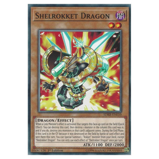 Yu-Gi-Oh! - Structure Deck - Rokket Revolt - Shelrokket Dragon (Common) SDRR-EN010