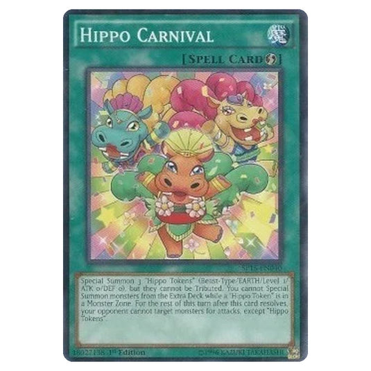 Yu-Gi-Oh! - Star Pack Arc-V - Hippo Carnival (Shatterfoil Rare) - SP15-EN040sh