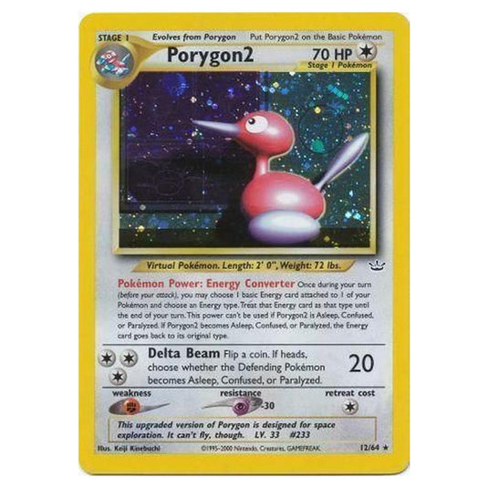 Pokemon - Neo Revelation - Porygon2 - 12/64/64