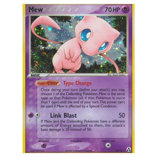 Pokemon - EX Legend Maker - Mew - 10/92