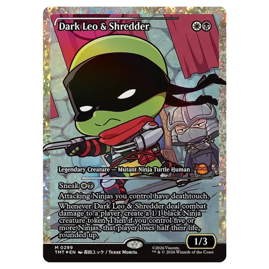 Magic The Gathering - Teenage Mutant Ninja Turtles - Dark Leo & Shredder - 0299