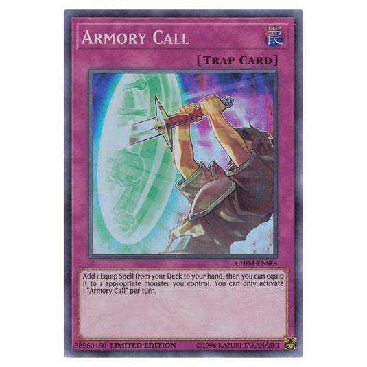 Yu-Gi-Oh! - Chaos Impact Special Edition - Armory Call (Super Rare) CHIM-ENSE4