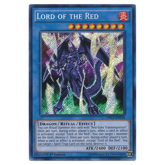 Yu-Gi-Oh! - Dragons of Legend 2 - Lord of the Red (Secret Rare) DRL2-EN016
