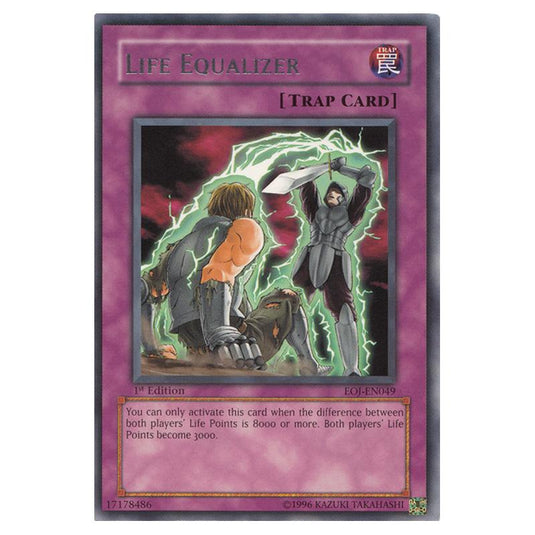 Yu-Gi-Oh! - Enemy of Justice - Life Equalizer (Rare) EOJ-EN049