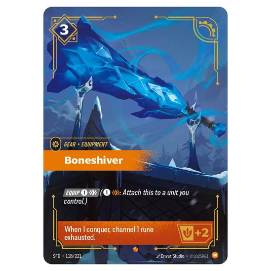 Riftbound: League of Legends TCG - Spiritforged - Boneshiver - 118/221
