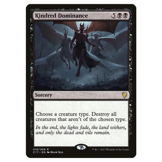 Magic The Gathering - Commander 2017 - Kindred Dominance - 018/309