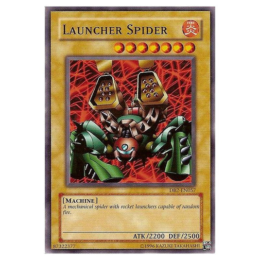 Yu-Gi-Oh! - Dark Beginning 2 - Launcher Spider (Common) DB2-EN057