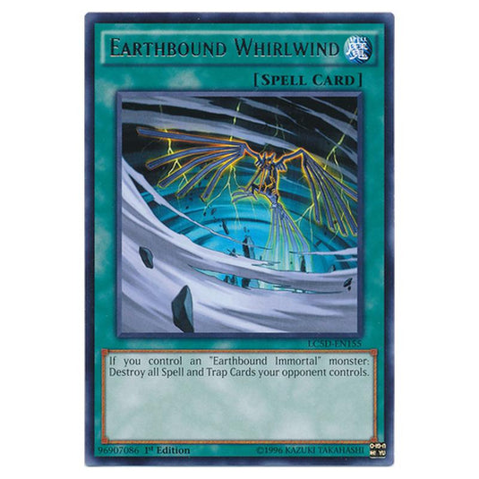 Yu-Gi-Oh! - Legendary Collection 5D's Mega Pack - Earthbound Whirlwind (Rare) LC5D-EN155