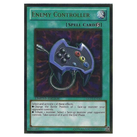 Yu-Gi-Oh! - Gold Series 3 - Enemy Controller (Gold Rare) GLD3-EN043