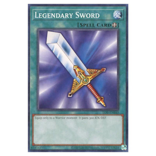 Yu-Gi-Oh! - Legend of Blue Eyes White Dragon (25th Anniversary Edition) - Legendary Sword (Common) - LOB25-EN040