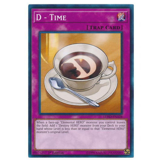 Yu-Gi-Oh! - Legendary Hero Decks - D - Time (Common) LEHD-ENA28