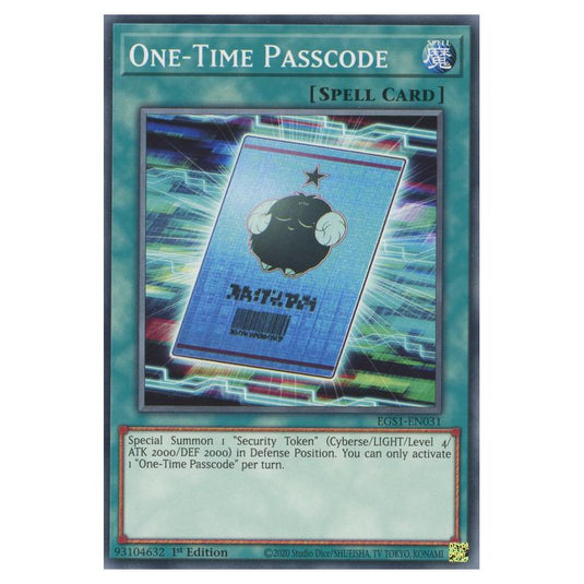 Yu-Gi-Oh! - Egyptian God Deck - Slifer the Sky Dragon - One-Time Passcode (Common) EGS1-EN031
