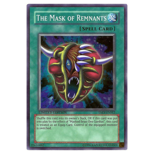 Yu-Gi-Oh! - Tactical Evolution - Special Edition - The Mask of Remnants (Super Rare) TAEV-ENSE2