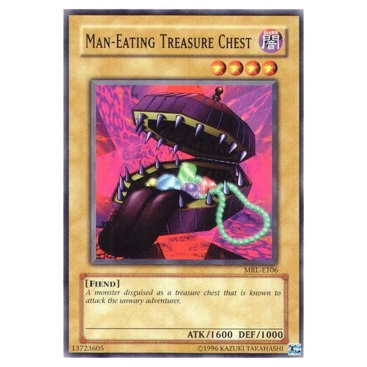 Yu-Gi-Oh! - Magic Ruler - Man-Eating Treasure Chest (Common) - MRL-EN106/050