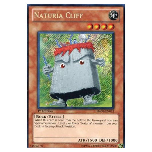 Yu-Gi-Oh! - Hidden Arsenal 3 - Naturia Cliff (Secret Rare) HA03-EN012 Yu-Gi-Oh! - Hidden Arsenal 3 - Naturia Cliff (Secret Rare) HA03-EN012