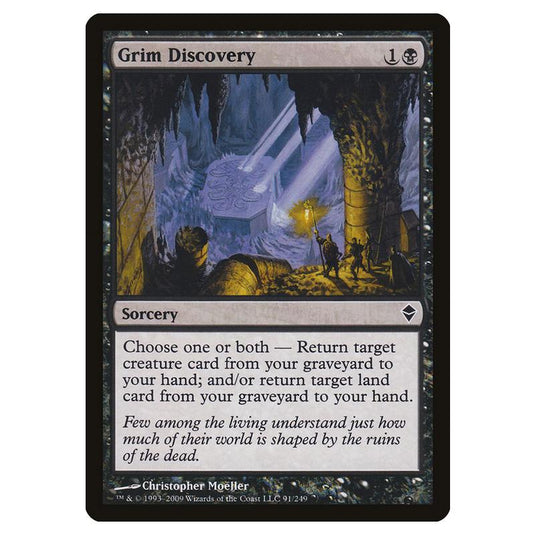 Magic The Gathering - Zendikar - Grim Discovery - 91/249 (Foil)
