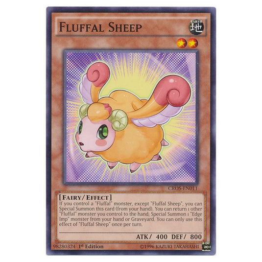 Yu-Gi-Oh! - Crossed Souls - Fluffal Sheep (Common) CROS-EN011