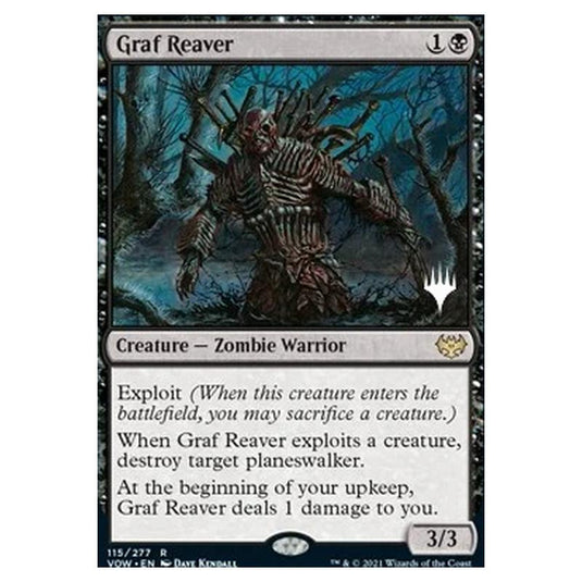 Magic The Gathering - Innistrad: Crimson Vow Promos - Graf Reaver - 115/277