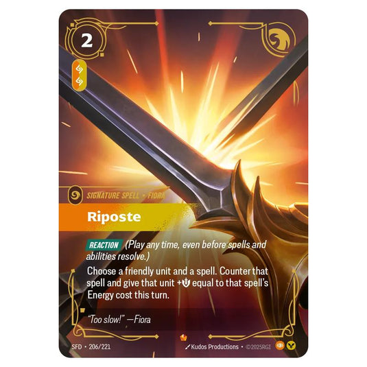 Riftbound: League of Legends TCG - Spiritforged - Risposte - 206/221