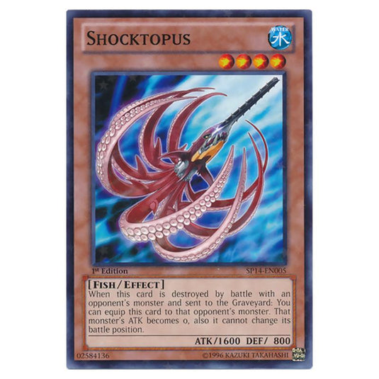 Yu-Gi-Oh! - Star Pack 2014 - Shocktopus (Starfoil Rare) SP14-EN005