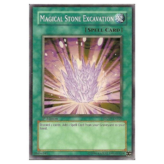 Yu-Gi-Oh! - Zombie World Structure Deck - Magical Stone Excavation (Common) SDZW-EN020