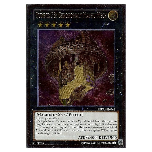 Yu-Gi-Oh! - Return of the Duelist - Number 33: Chronomaly Machu Mech (Ultimate Rare) REDU-EN043