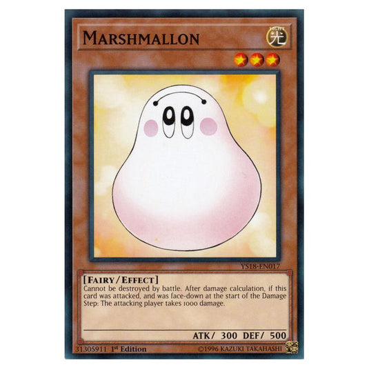 Yu-Gi-Oh! - Starter Deck - Codebreaker - Marshmallon (Common) YS18-EN017
