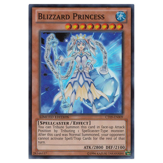 Yu-Gi-Oh! - Collectible Tins 2012 Wave 1 - Blizzard Princess (Super Rare) CT09-EN009