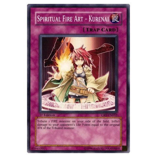 Yu-Gi-Oh! - Cybernetic Revolution - Spiritual Fire Art - Kurenai (Common) CRV-EN052