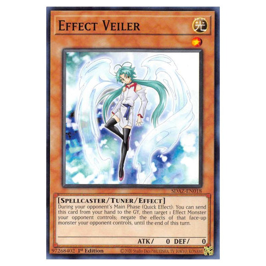 Yu-Gi-Oh! - Structure Deck - Albaz Strike - Effect Veiler (Common) SDAZ-EN018