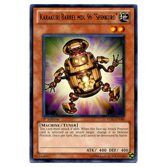 Yu-Gi-Oh! - Starstrike Blast - Karakuri Barrel mdl 96 "Shinkuro" (Rare) - STBL-EN088