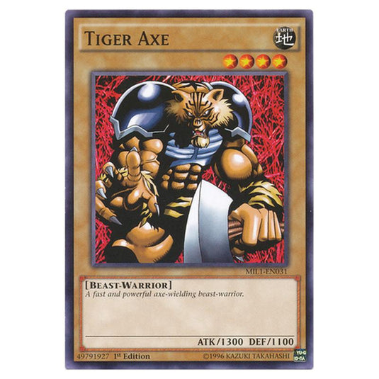 Yu-Gi-Oh! - Millennium Pack - Tiger Axe (Common) MIL1-EN031