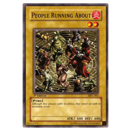 Yu-Gi-Oh! - Magician\'s Force - People Running About (Common) MFC-001