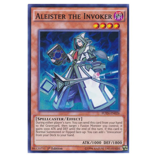 Yu-Gi-Oh! - Fusion Enforcers - Aleister the Invoker (Super Rare) FUEN-EN026