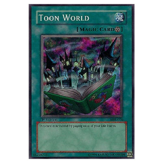 Yu-Gi-Oh! - Magic Ruler - Toon World (Super Rare) - MRL-EN076/050
