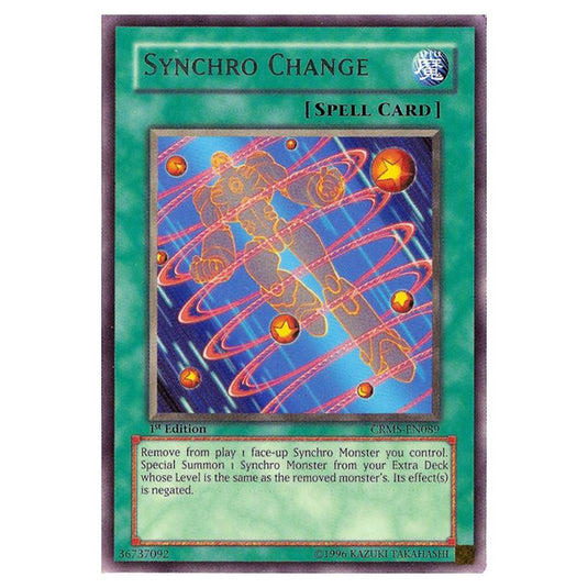 Yu-Gi-Oh! - Crimson Crisis - Synchro Change (Rare) CRMS-EN089