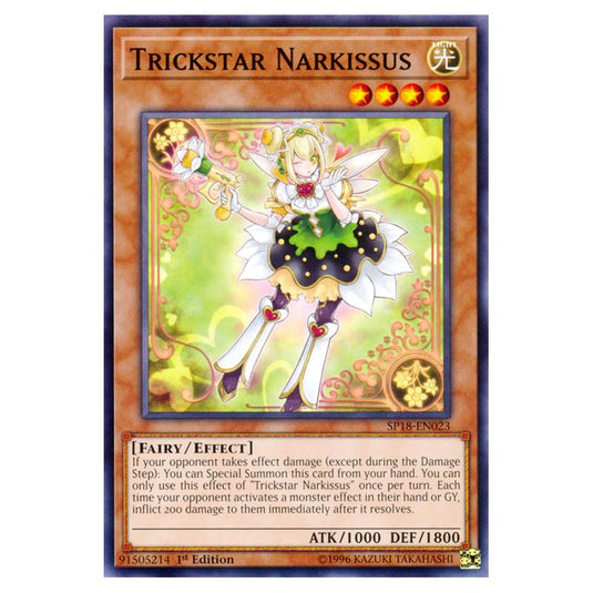Yu-Gi-Oh! - Star Pack VRAINS - Trickstar Narkissus (Common) SP18-EN023