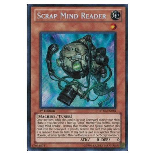 Yu-Gi-Oh! - Starstrike Blast - Scrap Mind Reader (Secret Rare) - STBL-EN084