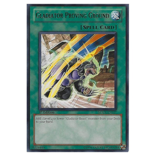 Yu-Gi-Oh! - Legendary Collection 2 - The Duel Academy Years Mega Pack - Gladiator Proving Ground (Rare) LCGX-EN257