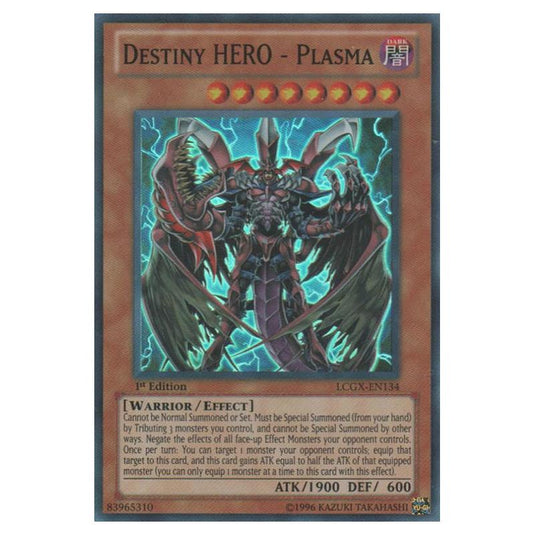 Yu-Gi-Oh! - Legendary Collection 2 - The Duel Academy Years Mega Pack - Destiny HERO - Plasma (Super Rare) LCGX-EN134