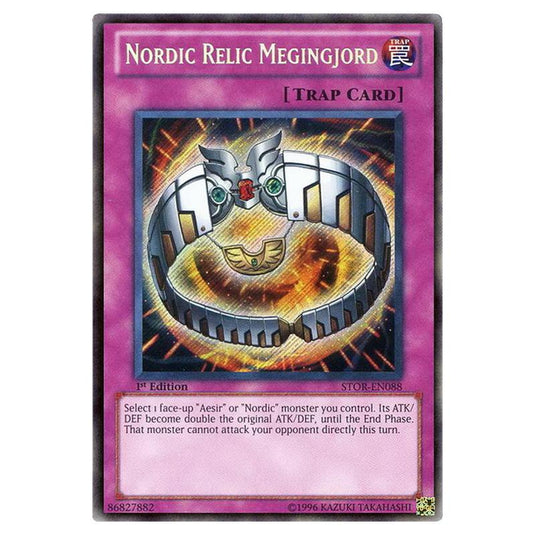 Yu-Gi-Oh! - Storm of Ragnarok - Nordic Relic Megingjord (Secret Rare) STOR-EN088