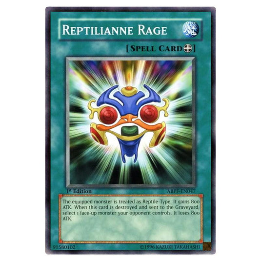 Yu-Gi-Oh! - Absolute Powerforce - Reptilianne Rage (Common) ABPF-EN047