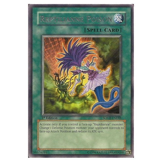 Yu-Gi-Oh! - Stardust Overdrive - Reptilianne Poison (Rare) SOVR-EN088