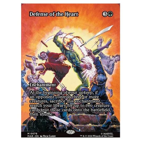 Magic The Gathering - Marvel Universe - Defense of the Heart - 0076