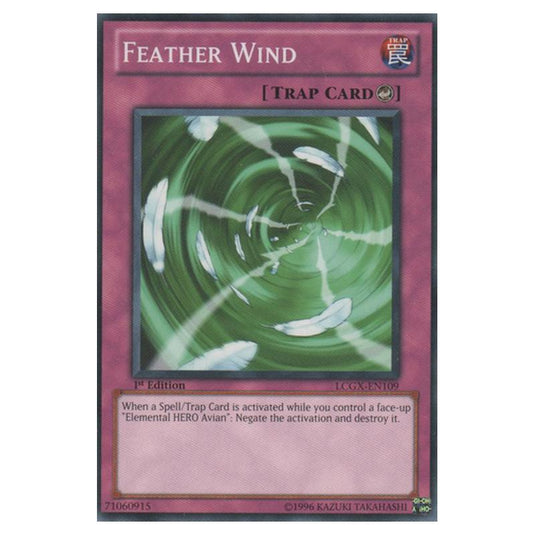 Yu-Gi-Oh! - Legendary Collection 2 - The Duel Academy Years Mega Pack - Feather Wind (Common) LCGX-EN109