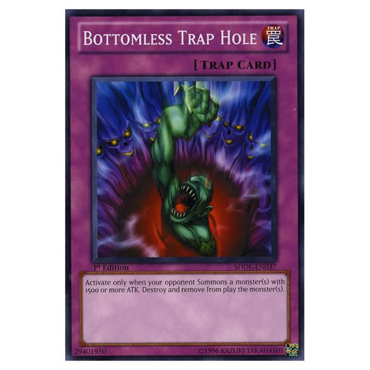 Yu-Gi-Oh! - Dragunity Legion Structure Deck - Bottomless Trap Hole (Common) SDDL-EN037